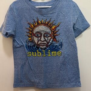 Live Nation Blue Sublime Sun Graphic Tee Size 5T